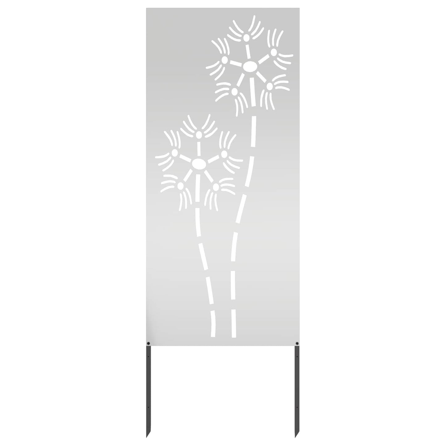 Have privatliv skærm Sølv 50 x 140 cm Galvaniseret stål