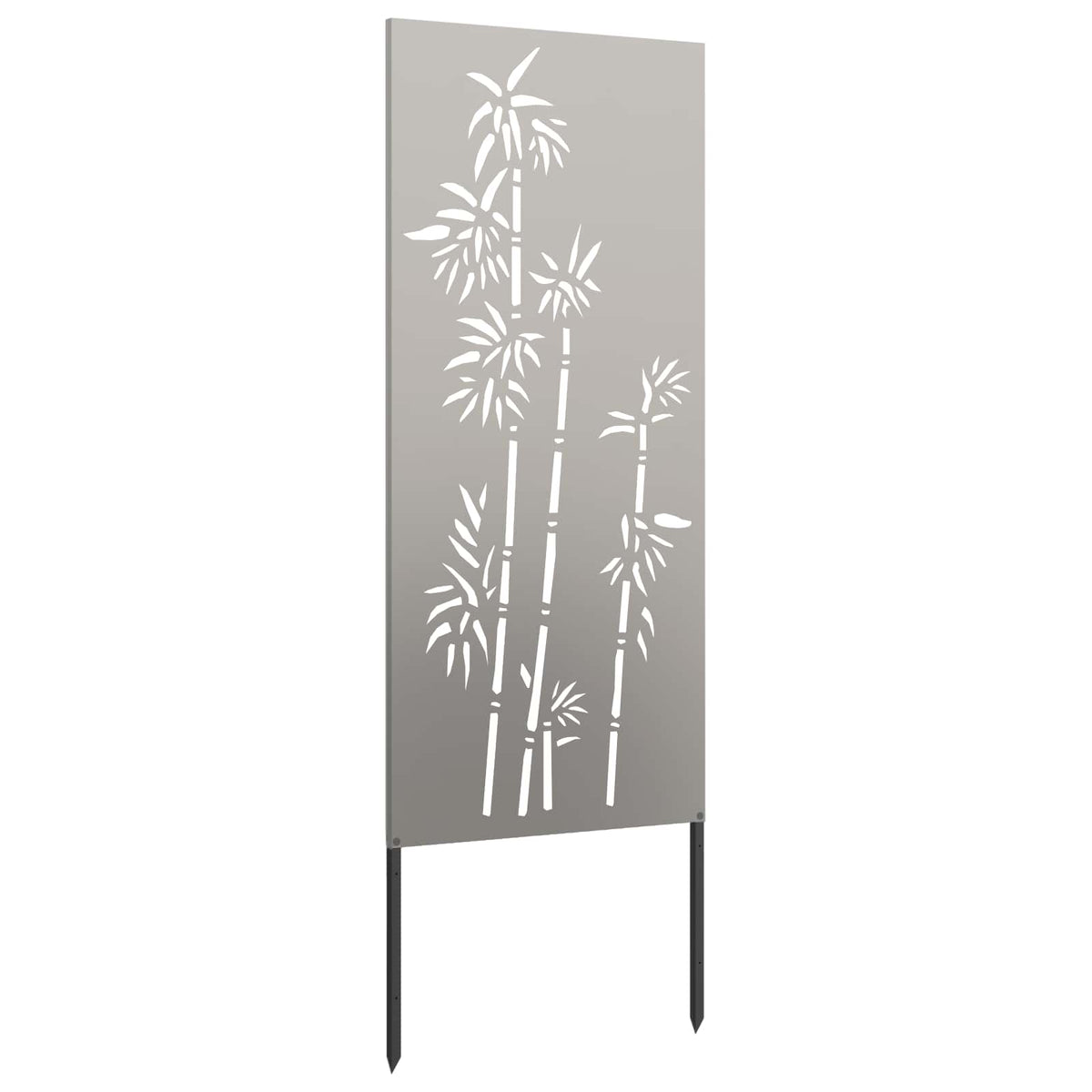 Have privatliv skærm Blomstret Rusten 50 x 140 cm Cortenstål
