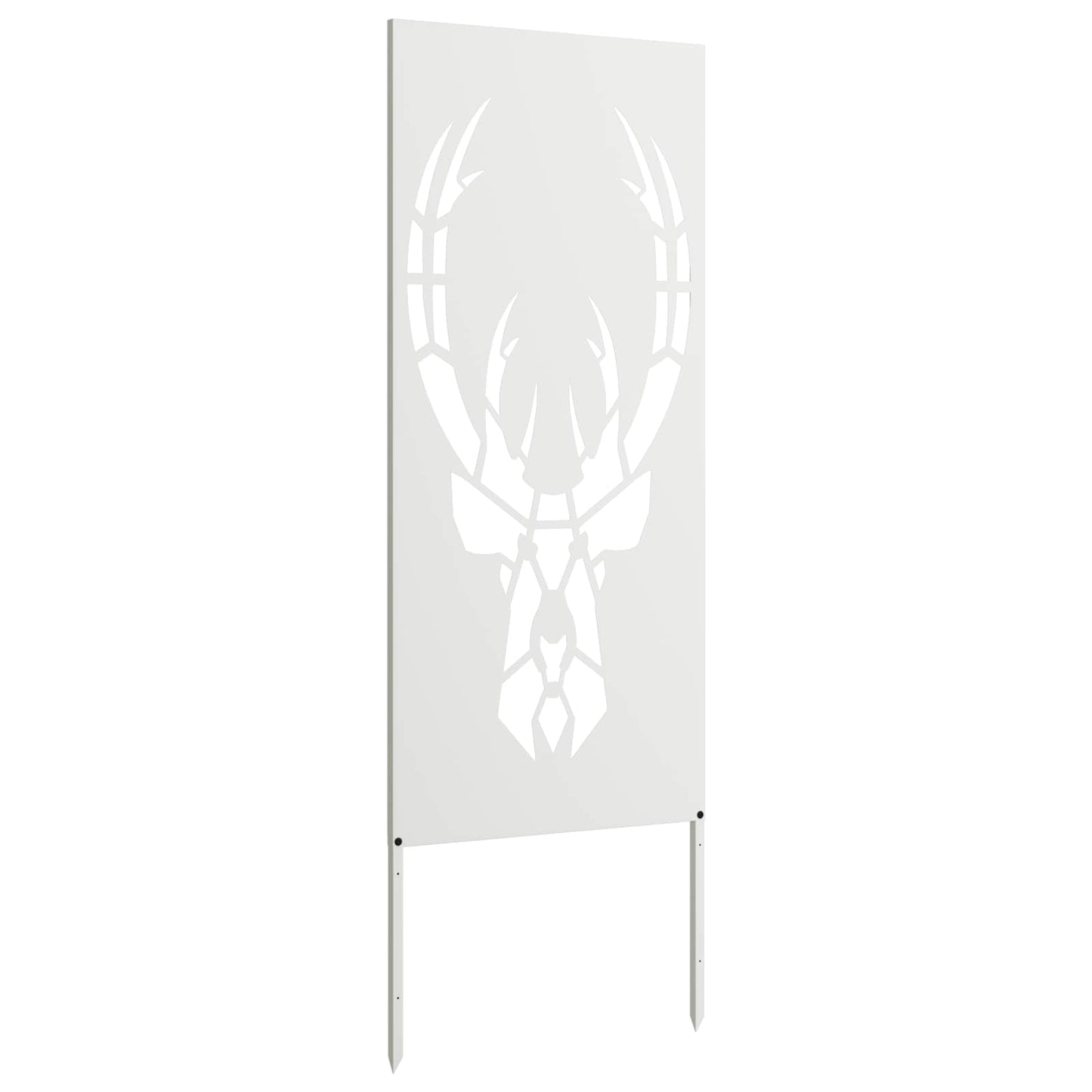 Have privatliv skærm Dyreprint Hvid 50 x 140 cm Koldvalset stål