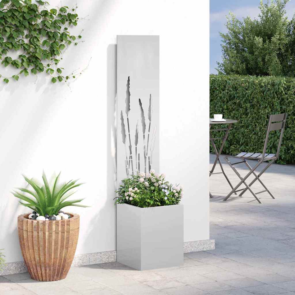 Have privatliv skærm Sølv 32 x 32 x 150 cm Galvaniseret stål
