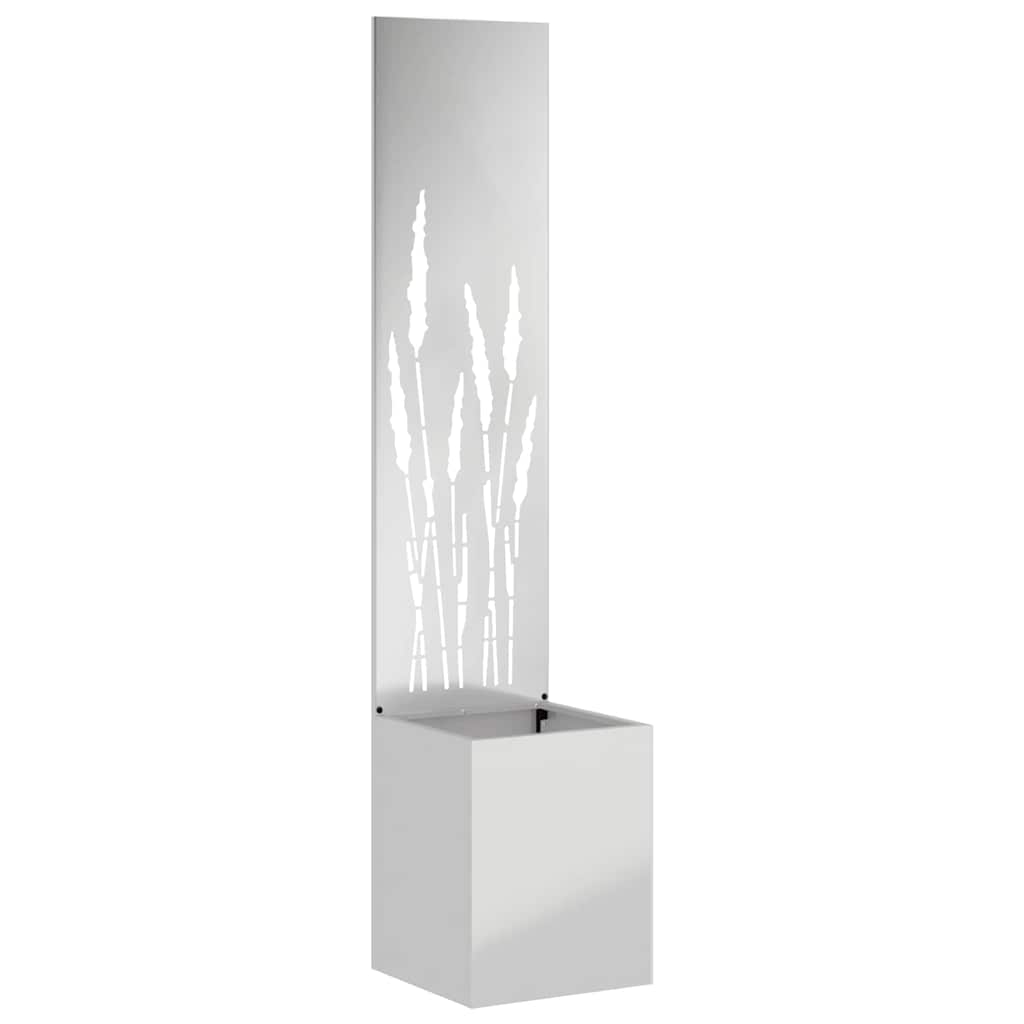 Have privatliv skærm Sølv 32 x 32 x 150 cm Galvaniseret stål