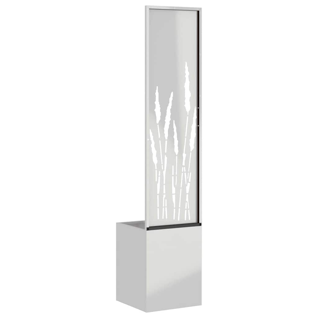 Have privatliv skærm Sølv 32 x 32 x 150 cm Galvaniseret stål