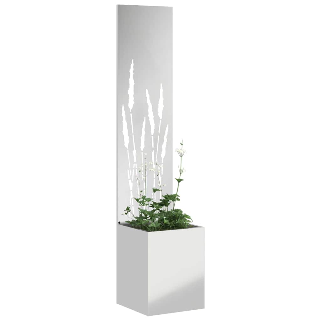 Have privatliv skærm Sølv 32 x 32 x 150 cm Galvaniseret stål