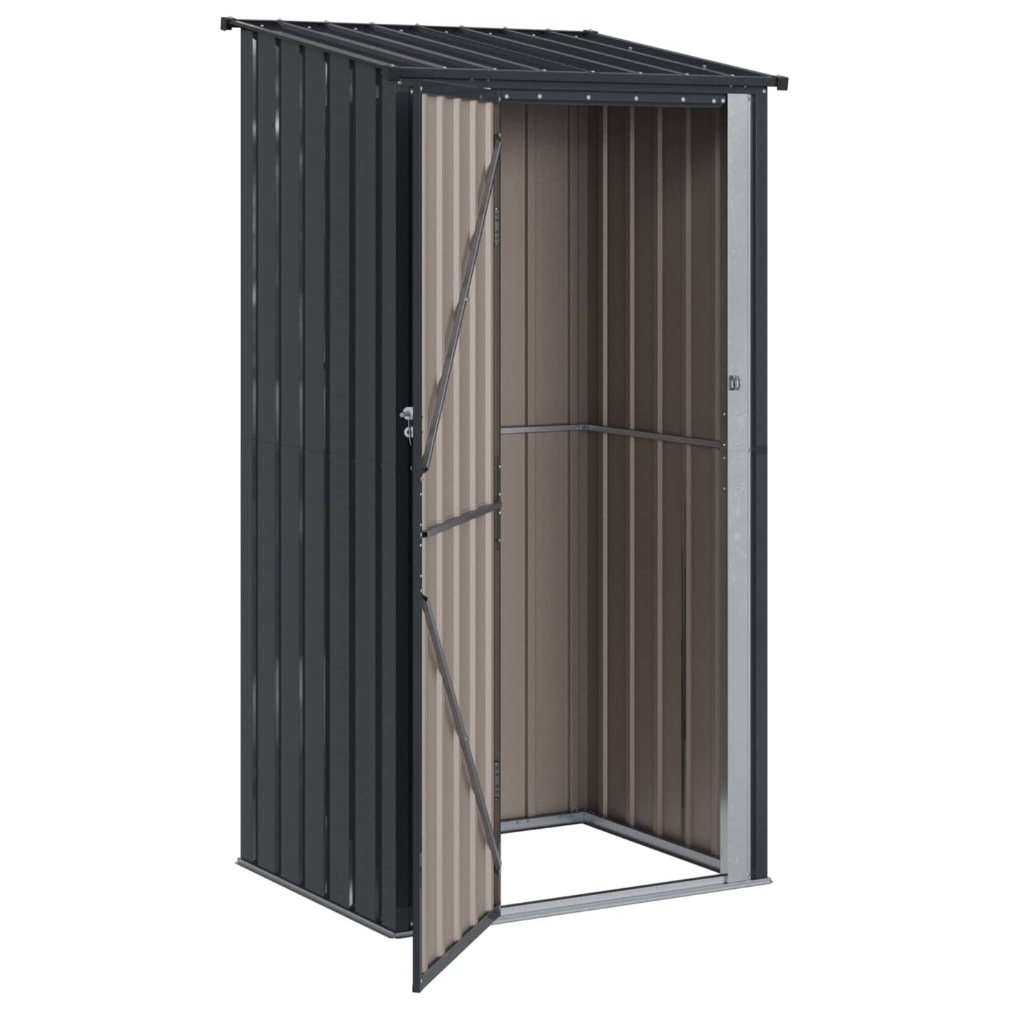 Haveskure Antracit 103 x 86 x 200 cm Metal