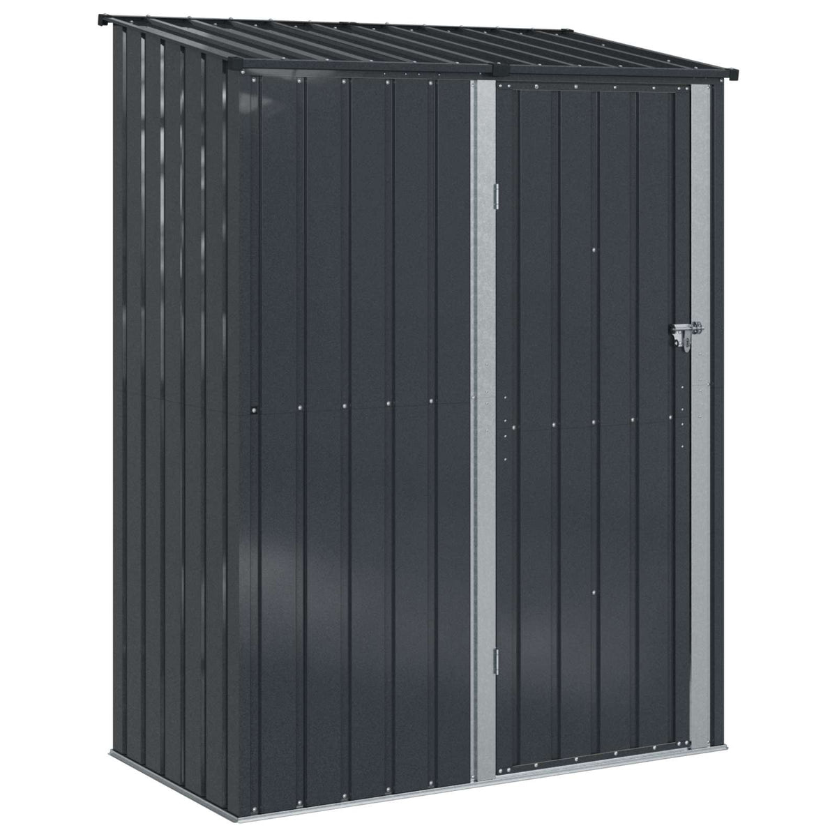 Haveskure Antracit 153,5 x 86 x 200 cm Metal