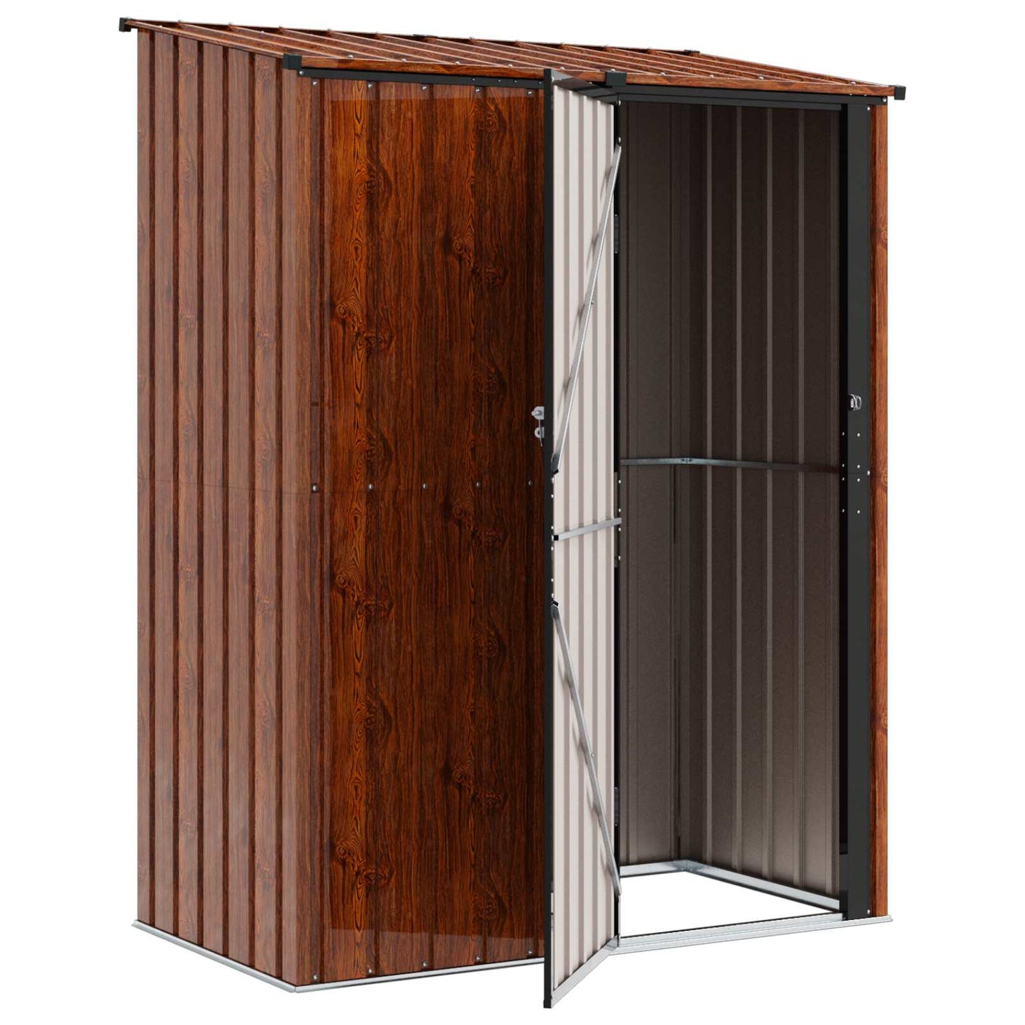 Haveskure Brun 153,5 x 86 x 200 cm Metal