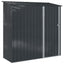 Haveskure Antracit 203 x 85,5 x 200 cm Metal