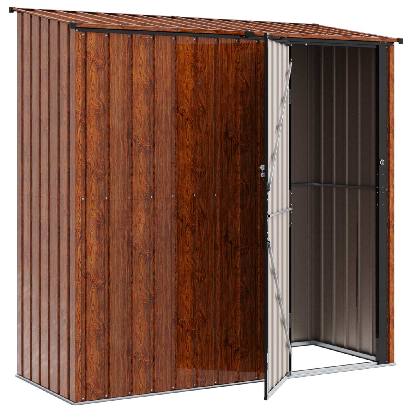Haveskure Brun 203 x 85,5 x 200 cm Metal