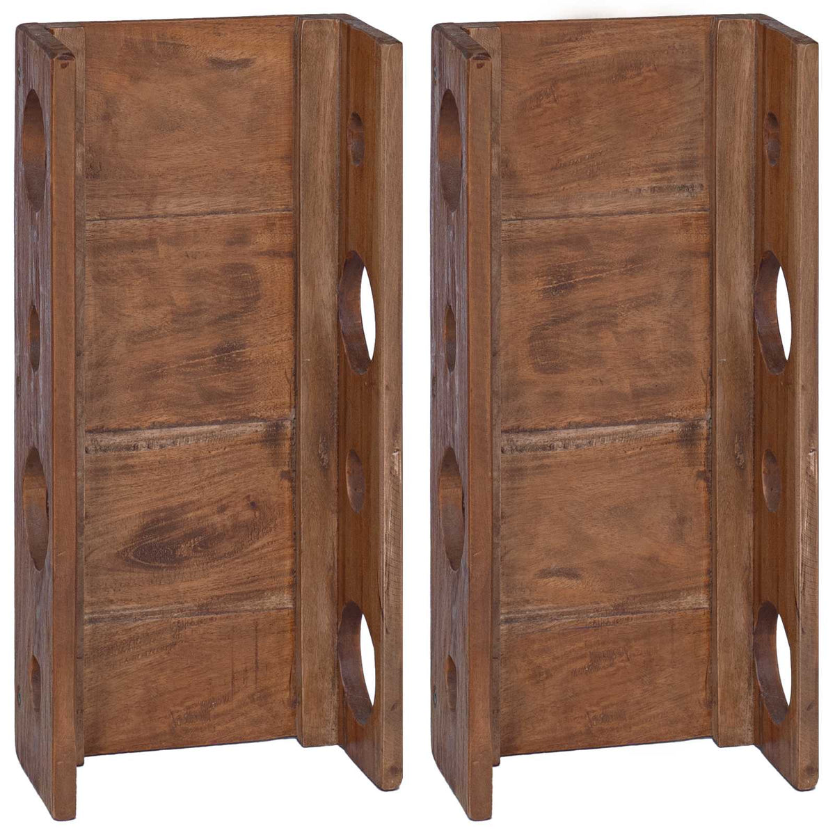 Hylde Brun 24 x 13 x 54 cm Massiv Mahogni