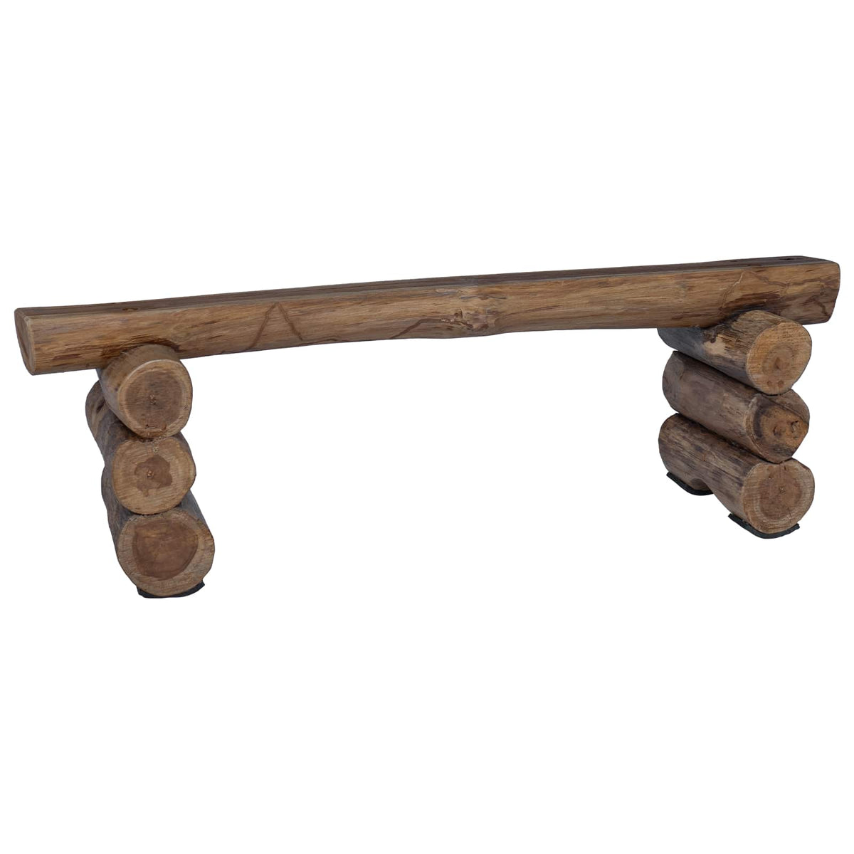 bænk Naturfarvet 110 x 30 x 34 cm Massiv Teaktræ