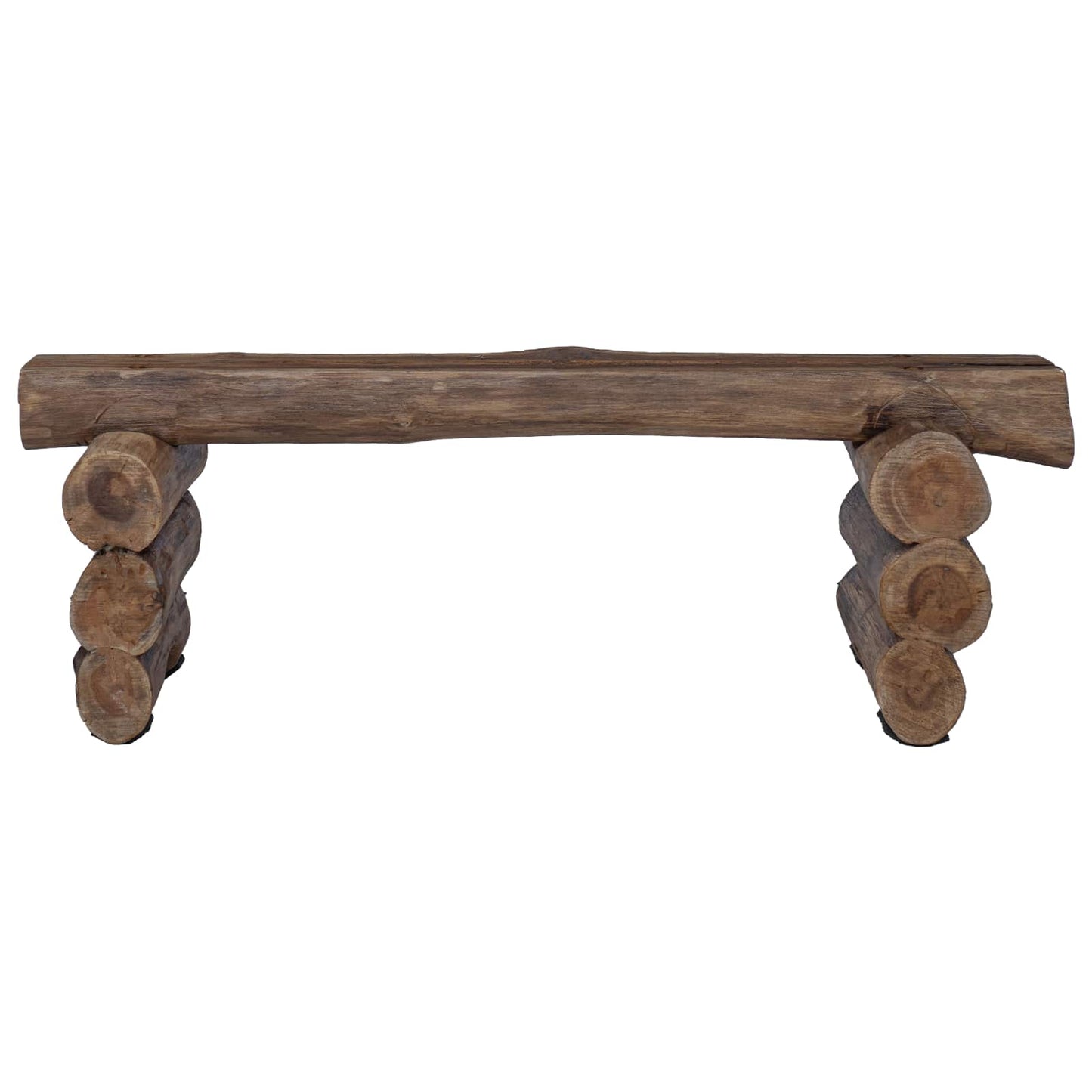 bænk Naturfarvet 110 x 30 x 34 cm Massiv Teaktræ