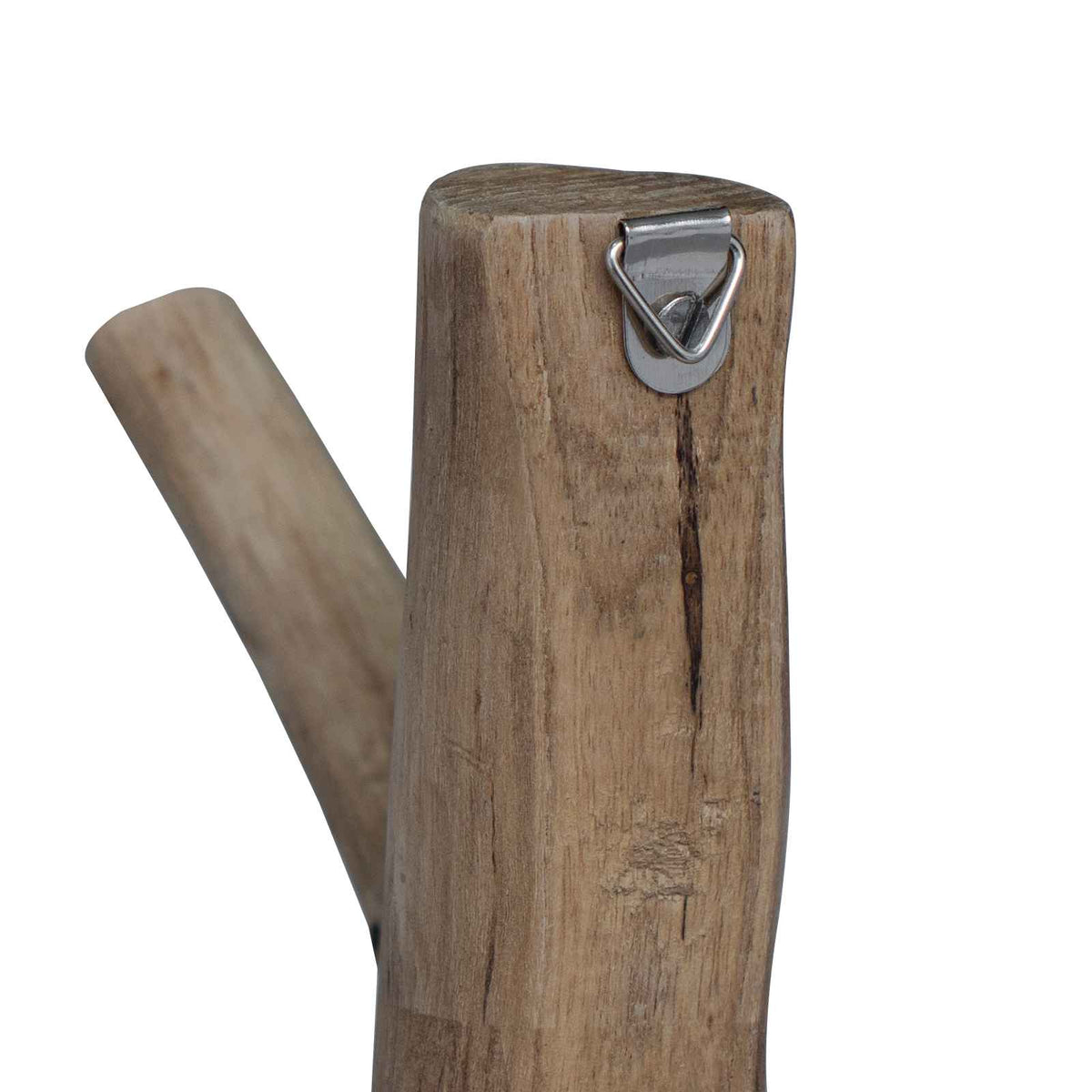 Krog Brun 4 x 4 x 14 cm Solid genbrugs træ
