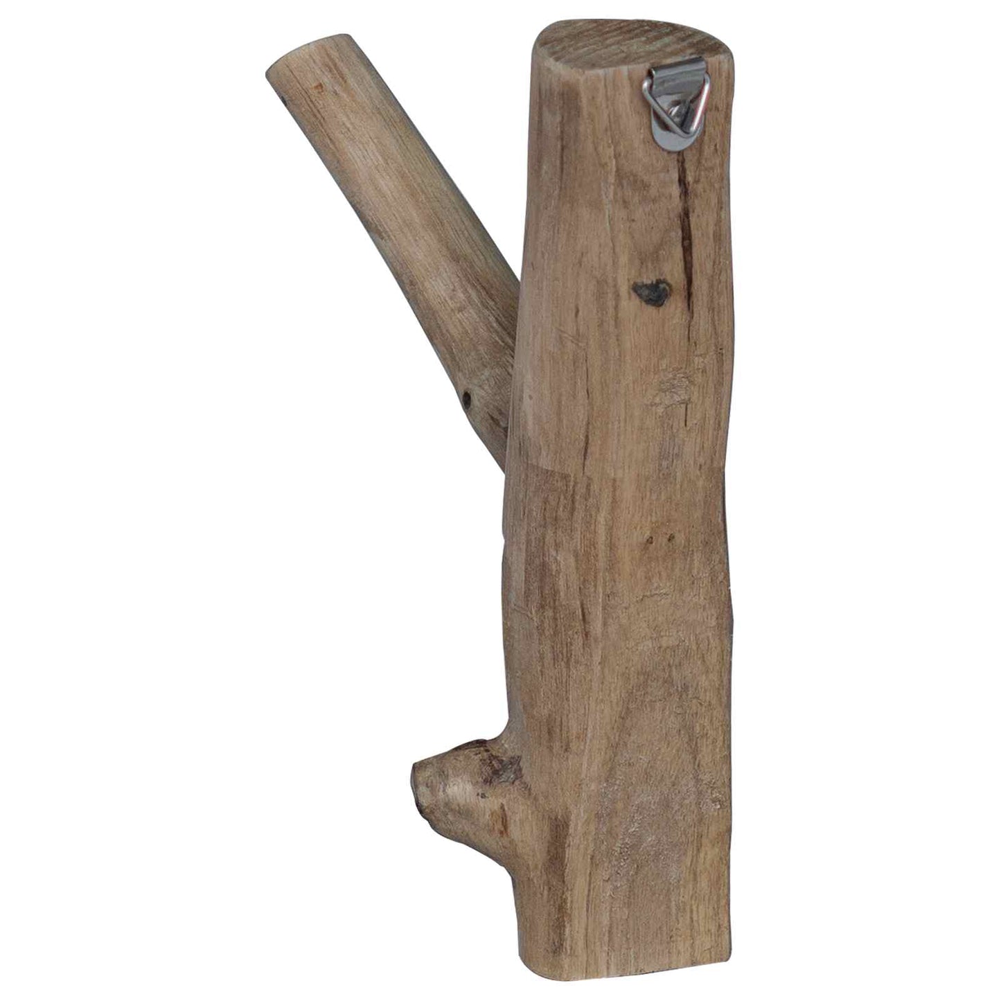 Krog Brun 4 x 4 x 14 cm Solid genbrugs træ