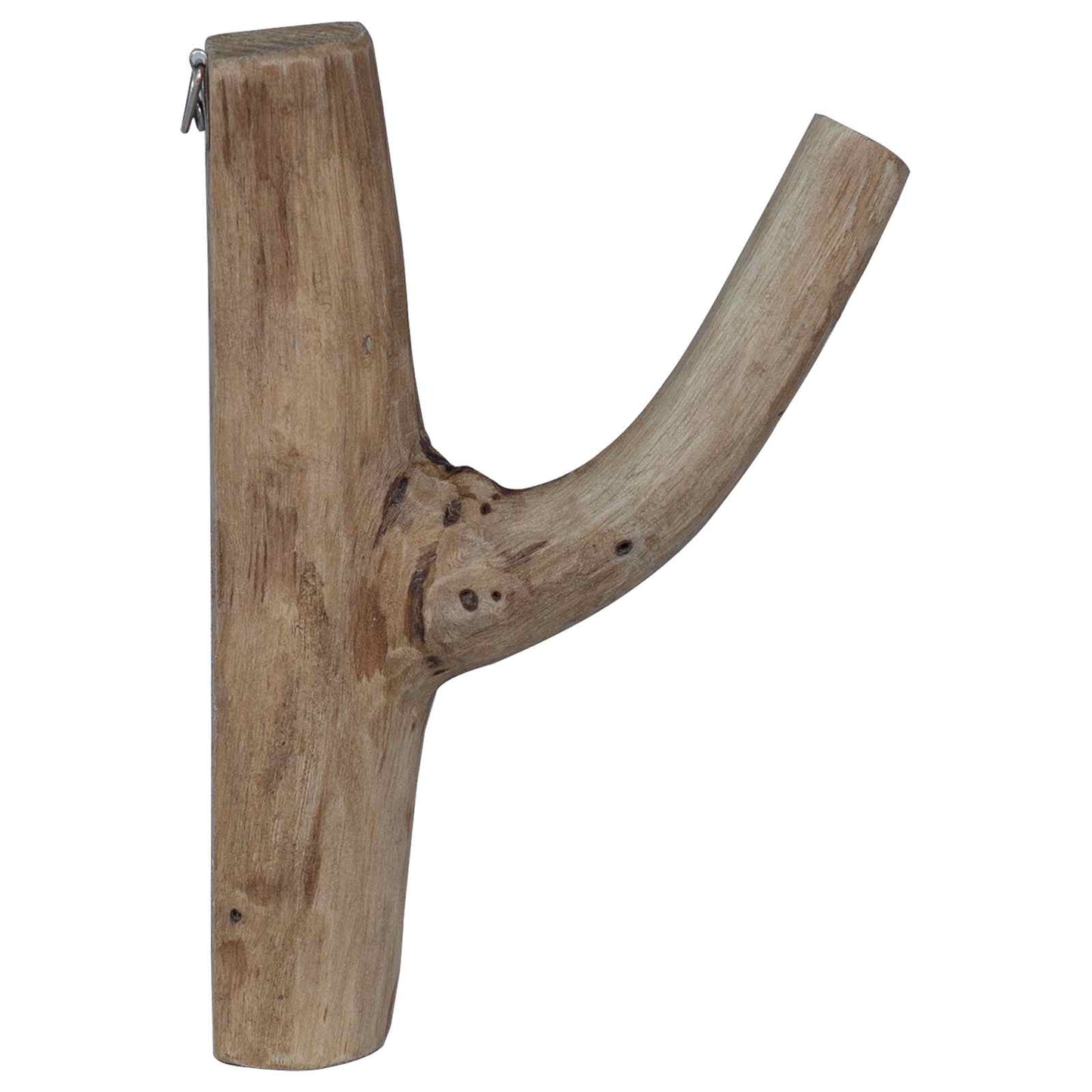 Krog Brun 4 x 4 x 14 cm Solid genbrugs træ