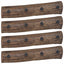 Bøjle Brun 50 x 8 x 12 cm Solid genbrugs træ