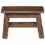 Taburet Naturfarvet 30 x 20 x 20 cm Mahogni Træ