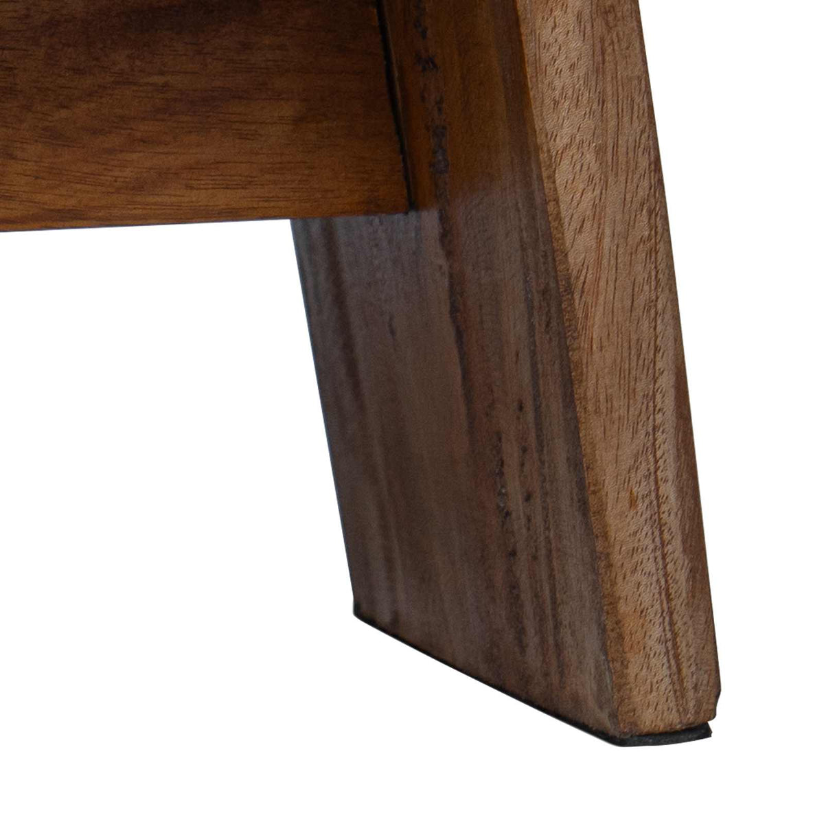 Taburet Naturfarvet 29 x 20 x 17 cm Mahogni Træ