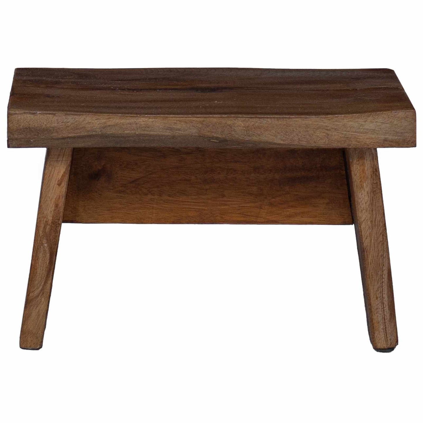 Taburet Naturfarvet 29 x 20 x 17 cm Mahogni Træ