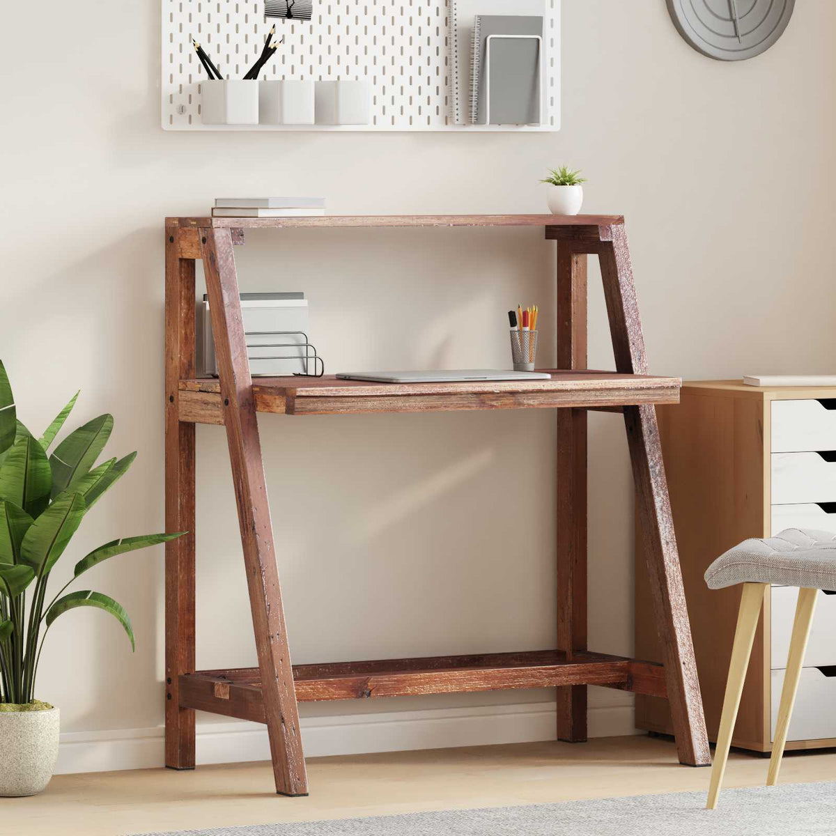 Bord Brun 90 x 50 x 103 cm Solid genbrugs træ