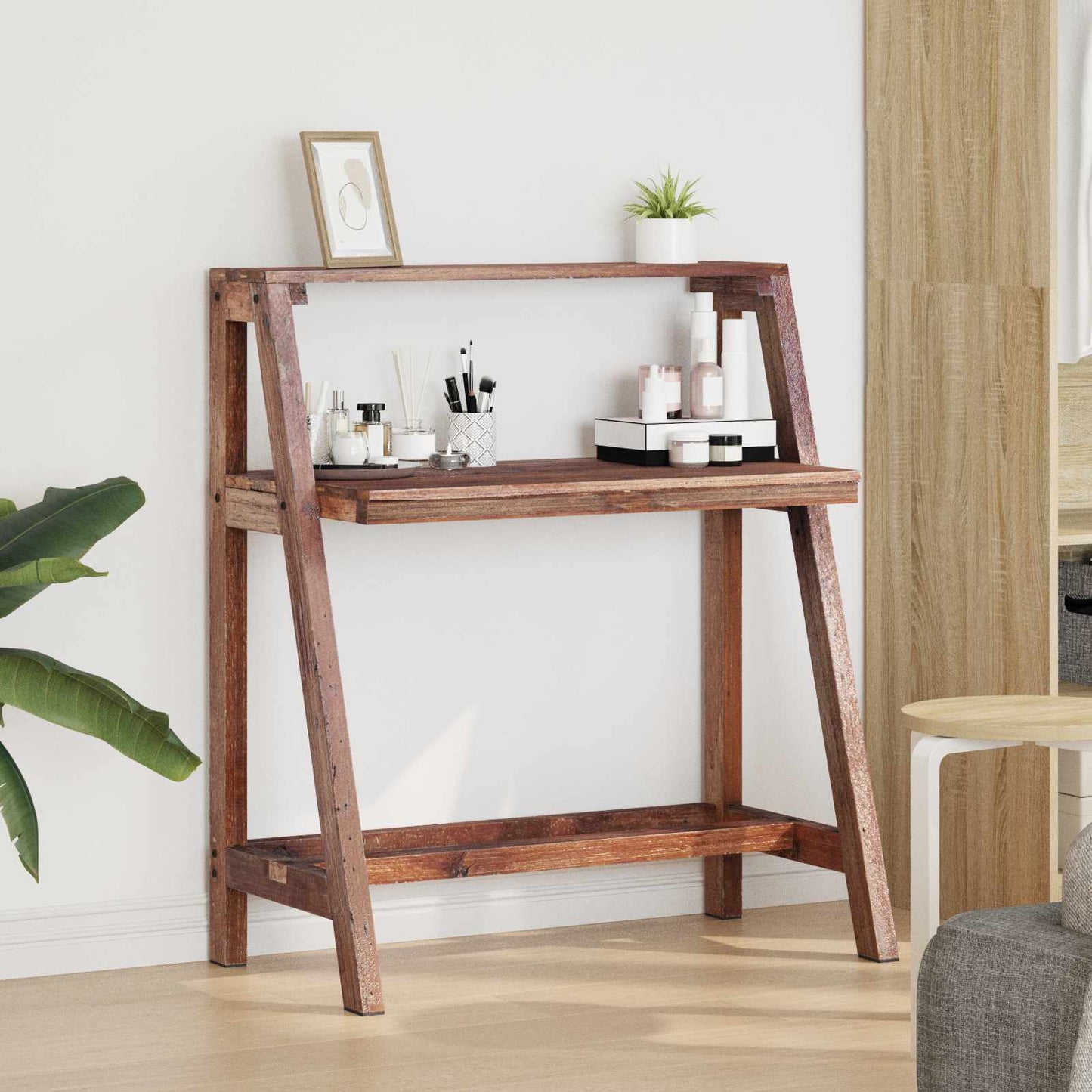 Bord Brun 90 x 50 x 103 cm Solid genbrugs træ