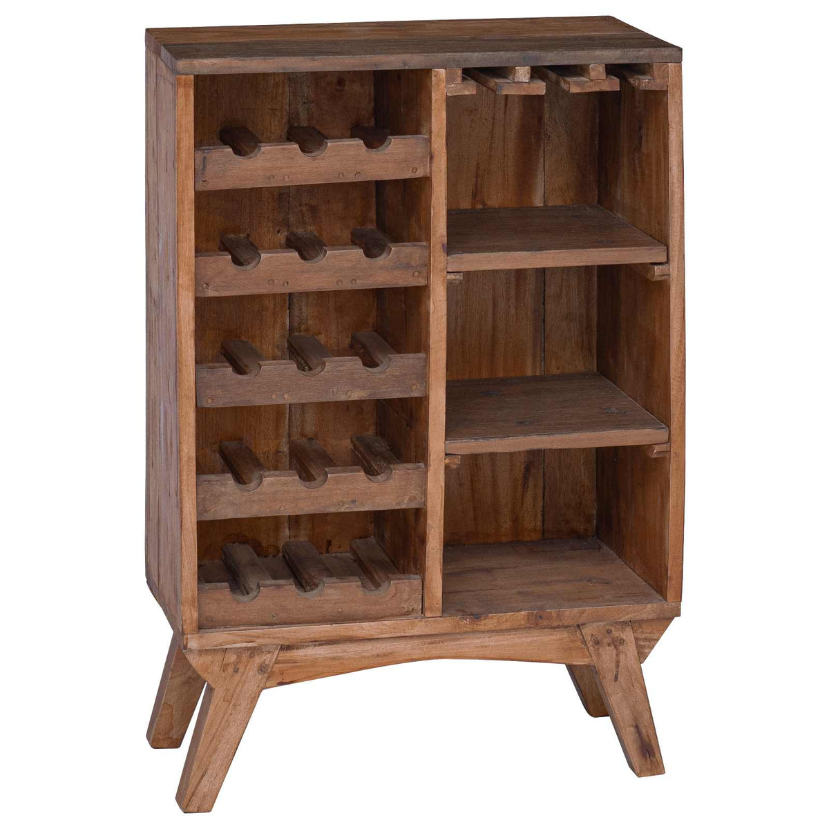 Hylde Brun 60 x 30 x 90 cm Solid genbrugs træ