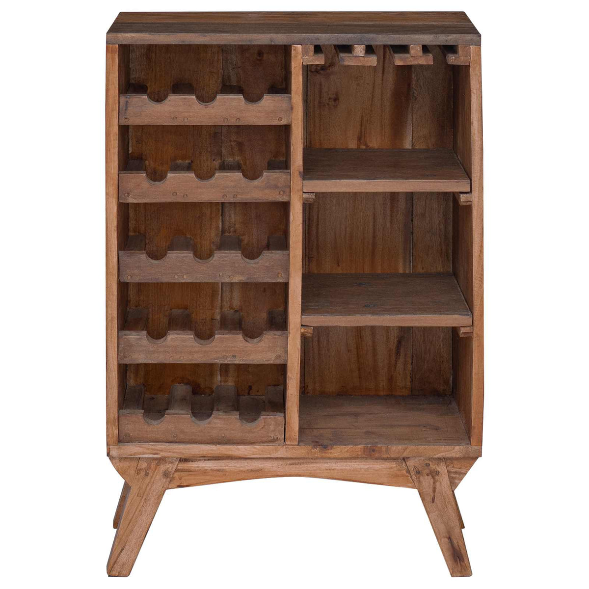 Hylde Brun 60 x 30 x 90 cm Solid genbrugs træ