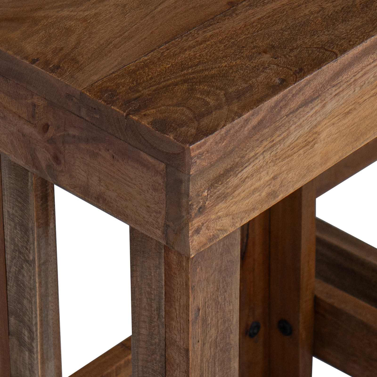 Planteholder 2 stk. Brun 70 x 11 x 27 cm Mahogni Træ