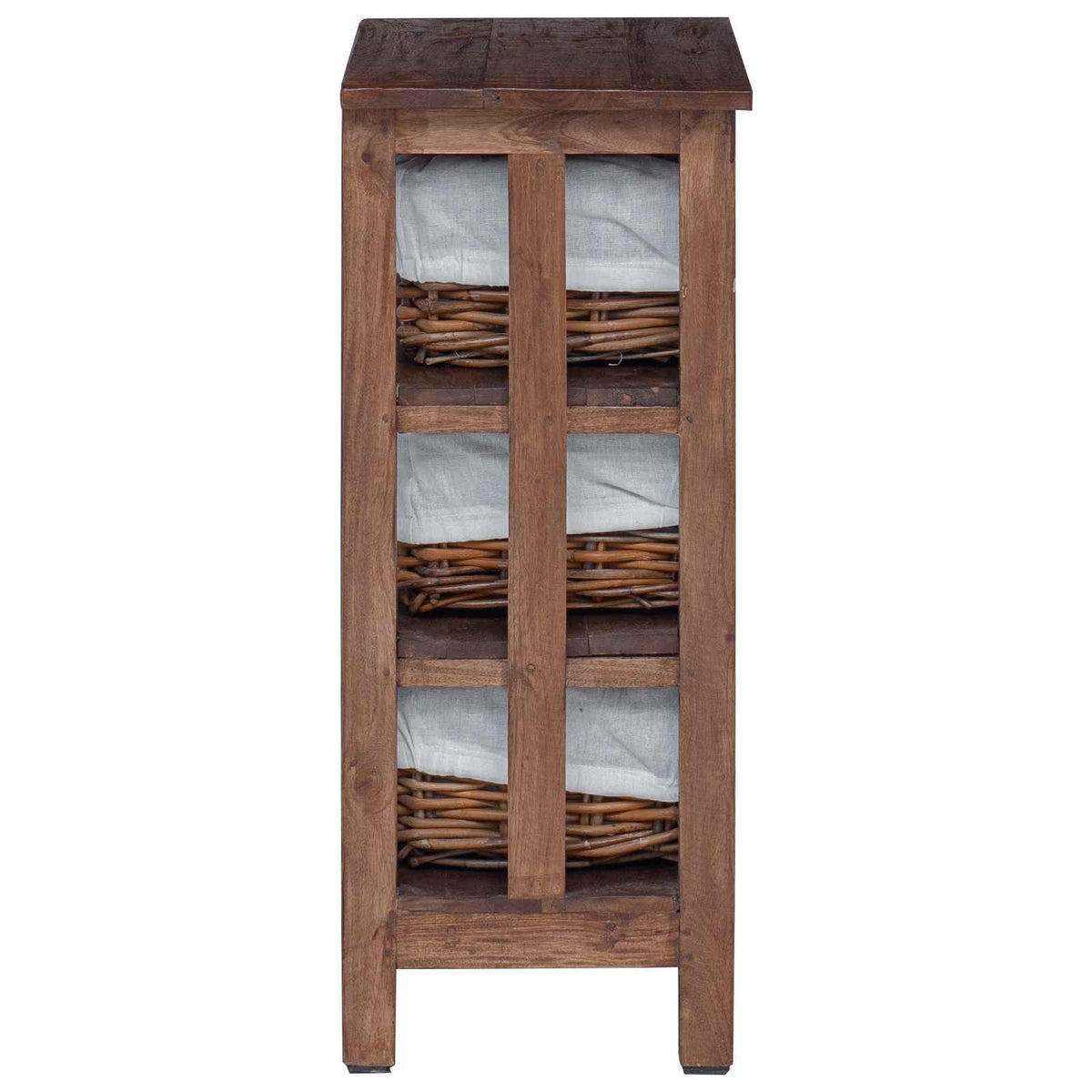 Sidebord Brun 38 x 28 x 72 cm Massivt mahognitræ