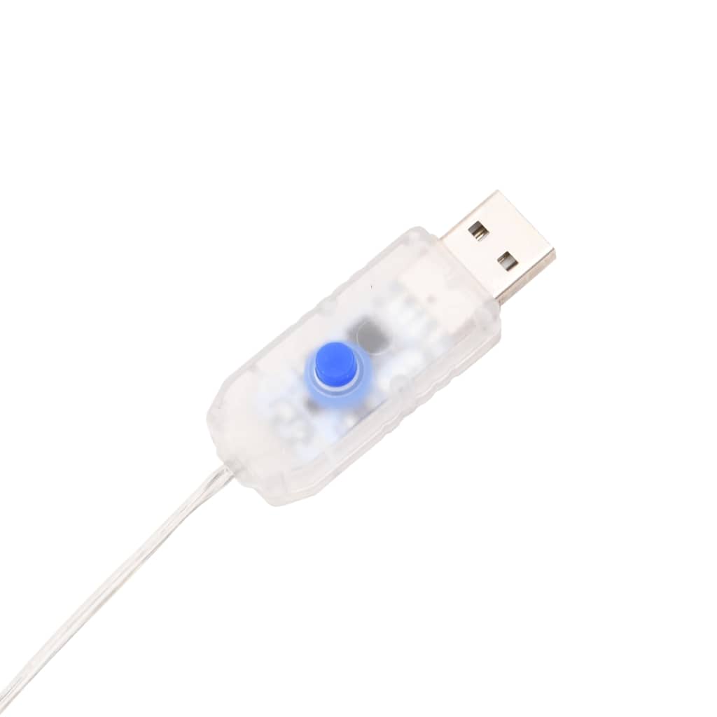 LED Rensdyr 6 stk. Sølv 45 x 19 x 65 cm Stof