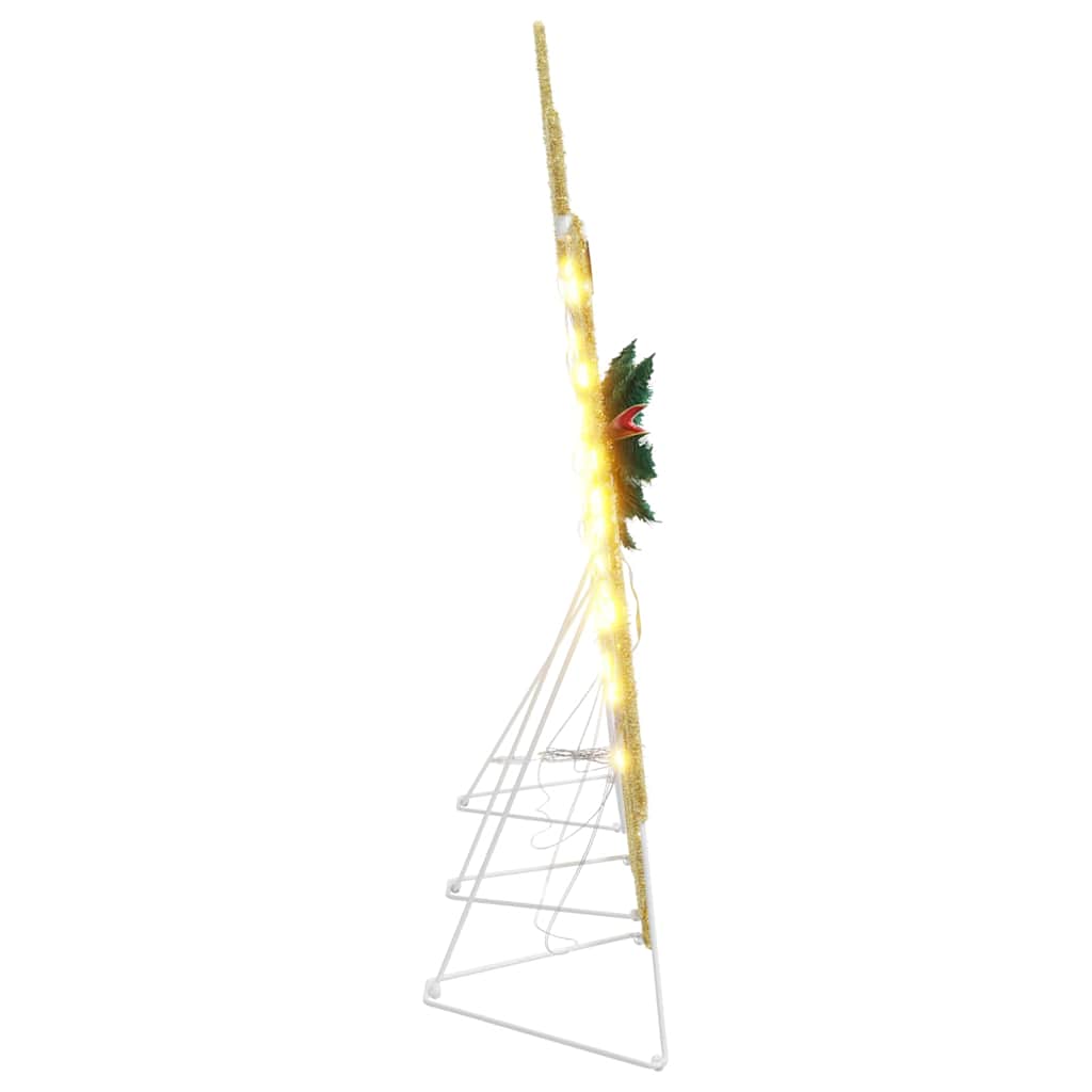 LED Rensdyr 3 stk. Varm hvid 43 x 18 x 66 cm Stof