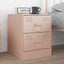 Skab Håndtag 2 stk. Lyserød 85 x 45 mm Metal