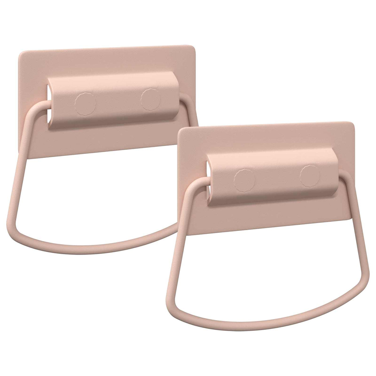Skab Håndtag 2 stk. Lyserød 85 x 45 mm Metal