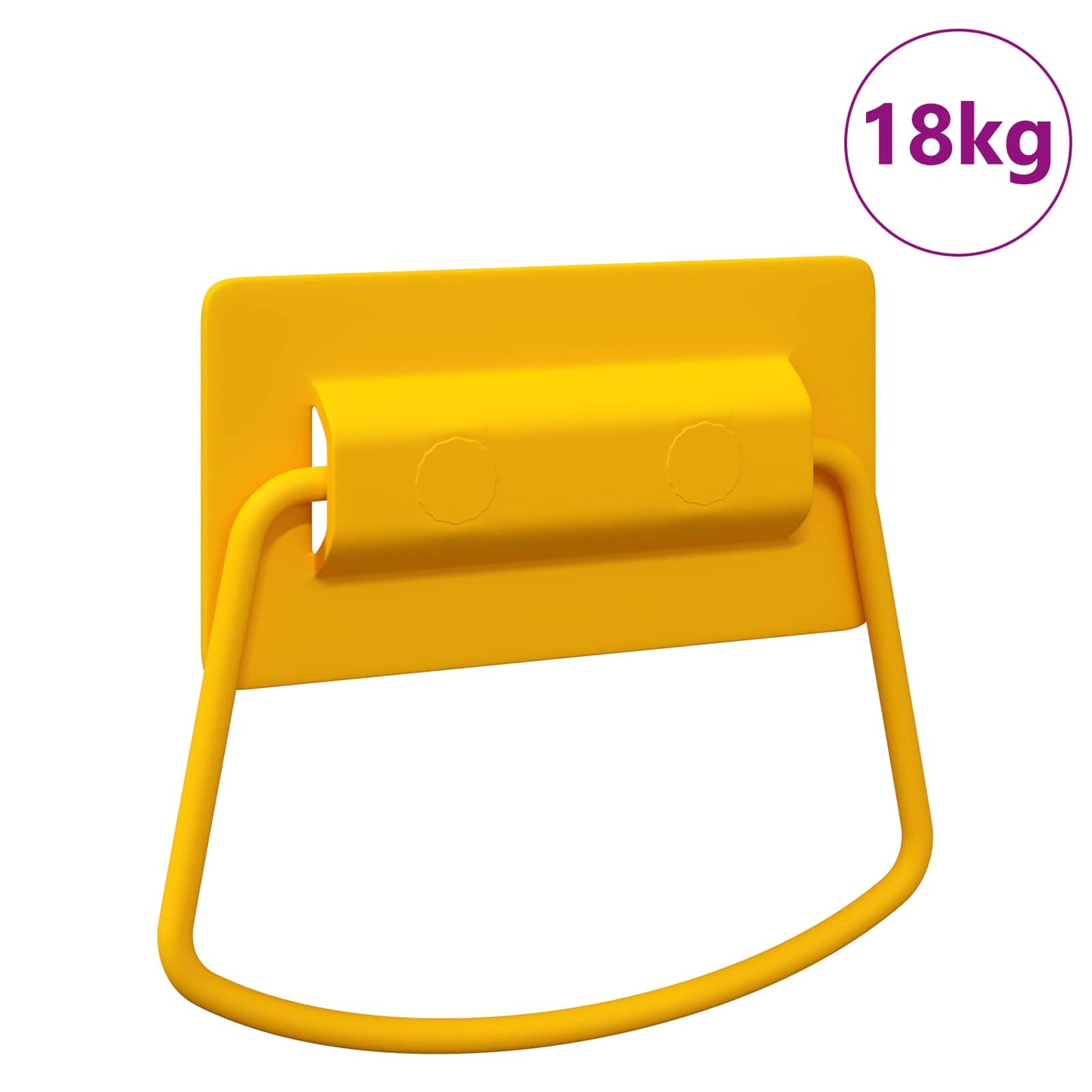 Skab Håndtag Sennepsgul 85 x 45 mm Metal