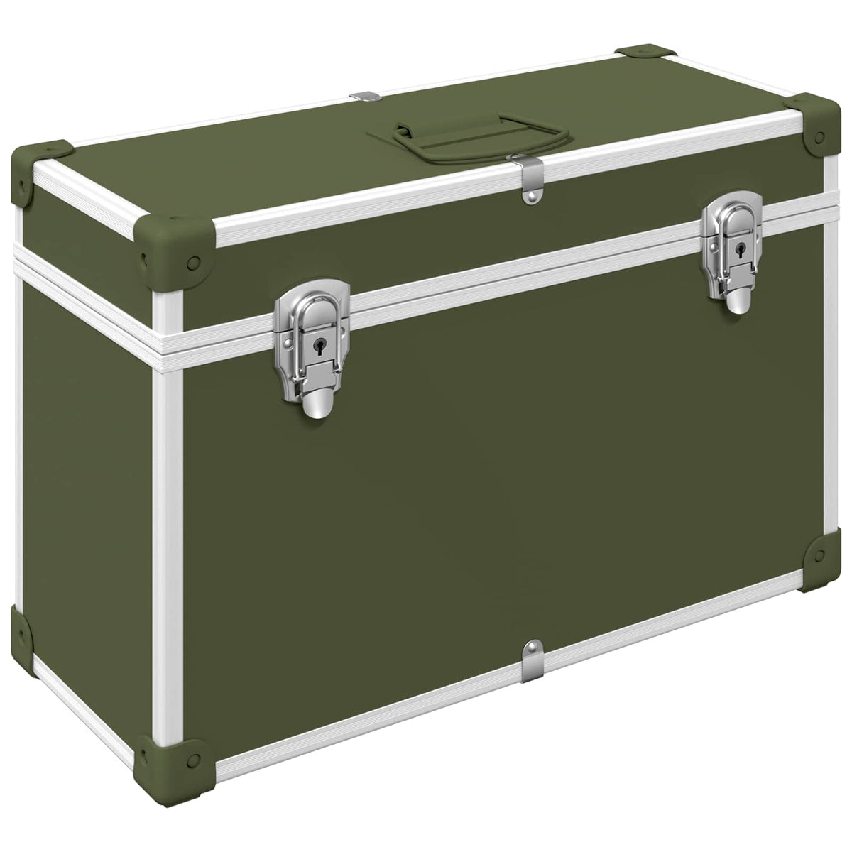 Skab Håndtag 2 stk. Oliven grøn 85 x 45 mm Metal
