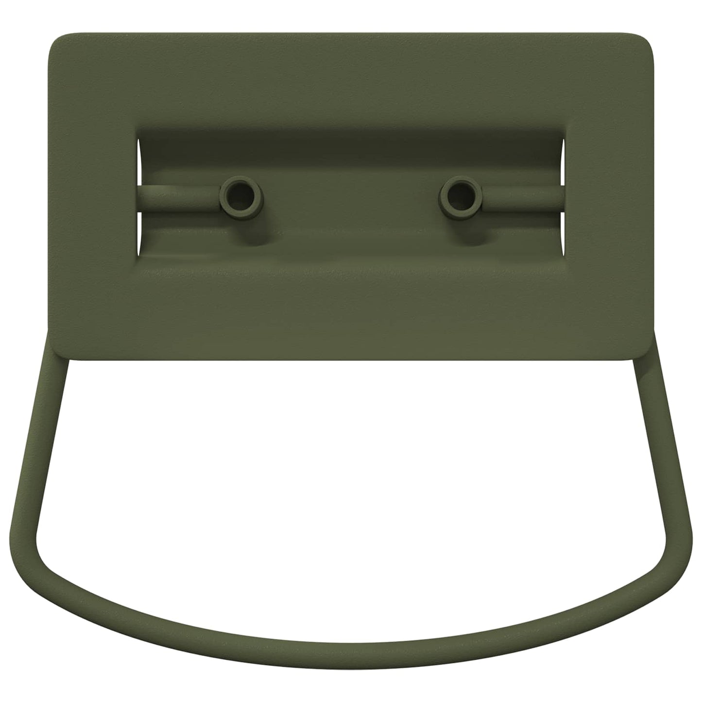 Skab Håndtag 12 stk. Oliven grøn 85 x 45 mm Metal