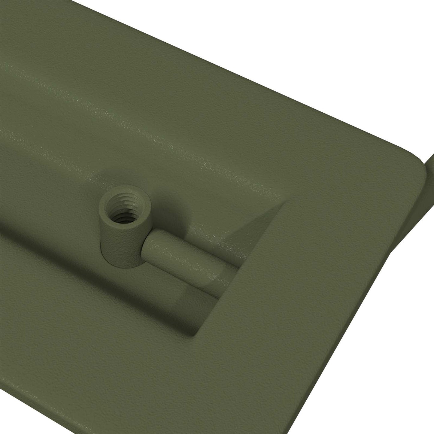 Skab Håndtag Oliven grøn 85 x 45 mm Metal