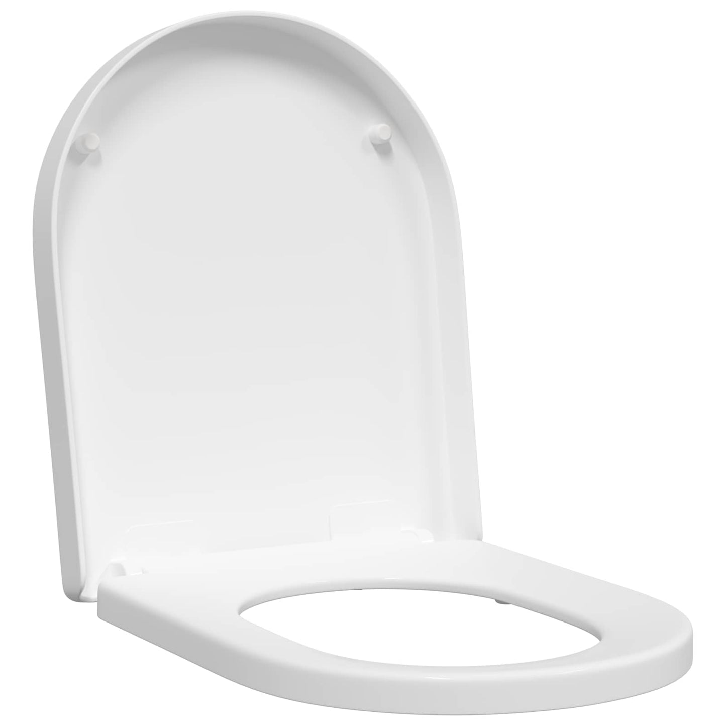 Toilet sæde Justerbar Hvid 48 x 36,5 x 4,5 cm Polypropylen