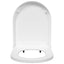 Toilet sæde Justerbar Hvid 48 x 36,5 x 4,5 cm Polypropylen