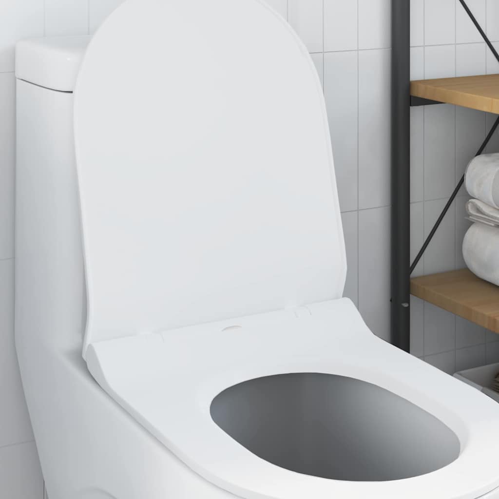 Toilet sæde Indstillelig Hvid 50 x 36,5 x 5 cm Polypropylen