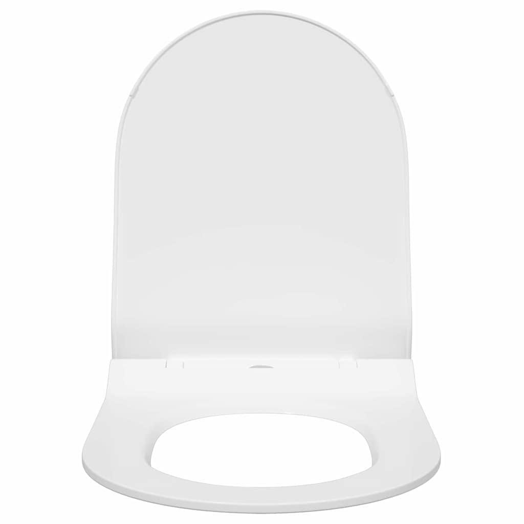 Toilet sæde Indstillelig Hvid 50 x 36,5 x 5 cm Polypropylen