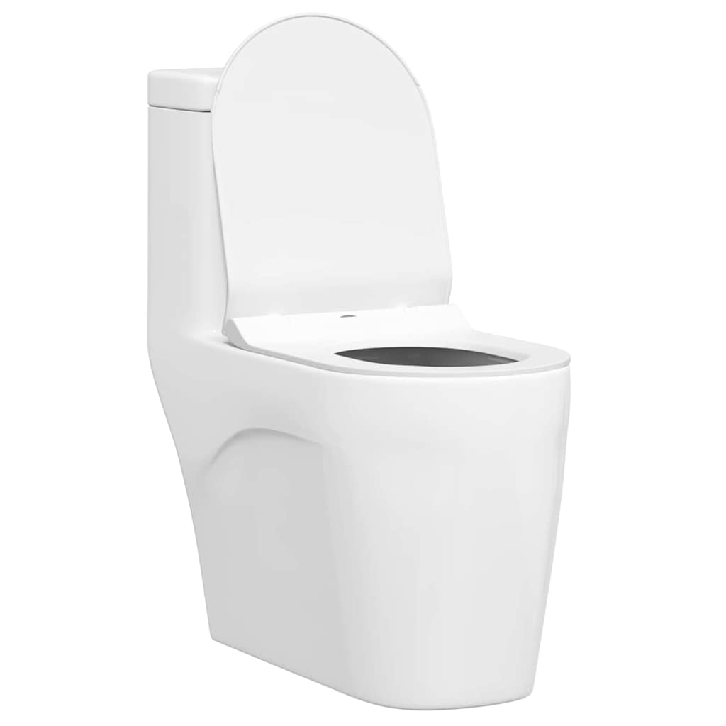Toilet sæde Indstillelig Hvid 50 x 36,5 x 5 cm Polypropylen