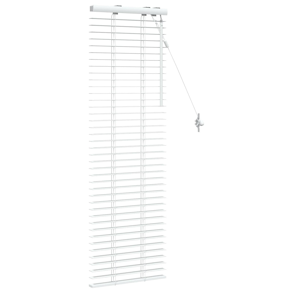 Persienner Hvid 40 x 130 cm 35 mm Massivt Paulownia Træ