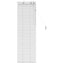 Persienner Hvid 40 x 130 cm 35 mm Massivt Paulownia Træ