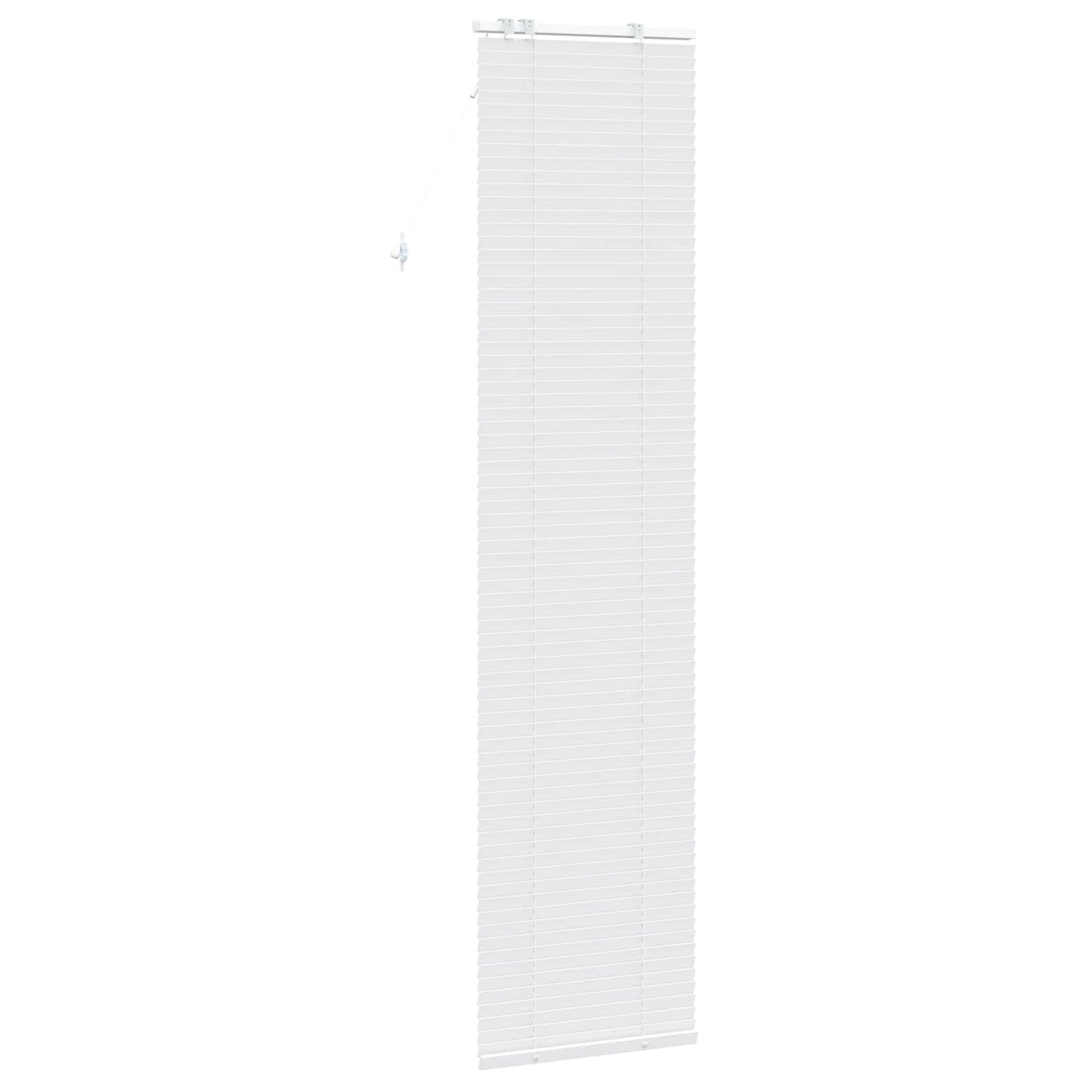 Persienner Hvid 60 x 250 cm 35 mm Massivt Paulownia Træ