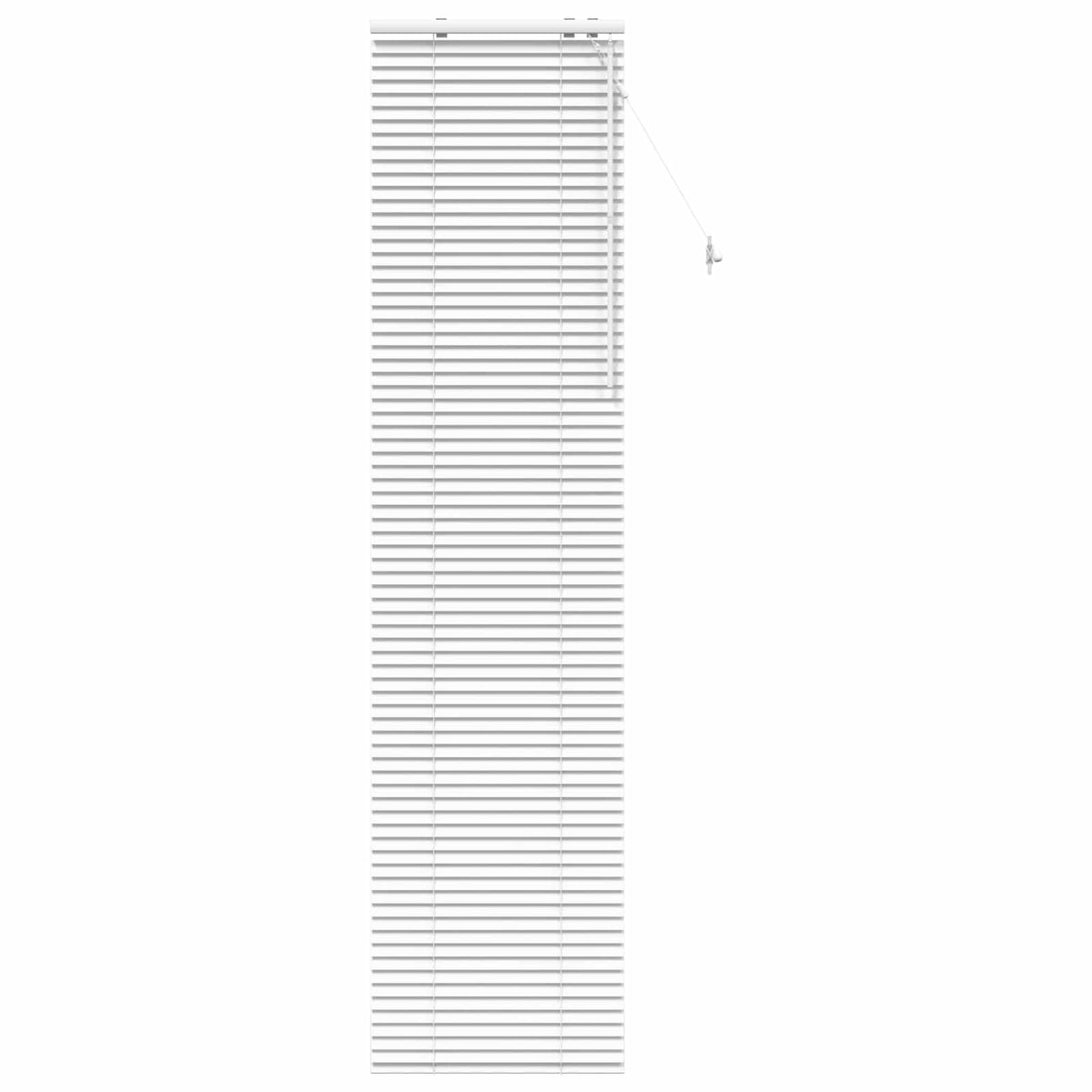 Persienner Hvid 65 x 250 cm 35 mm Massivt Paulownia Træ