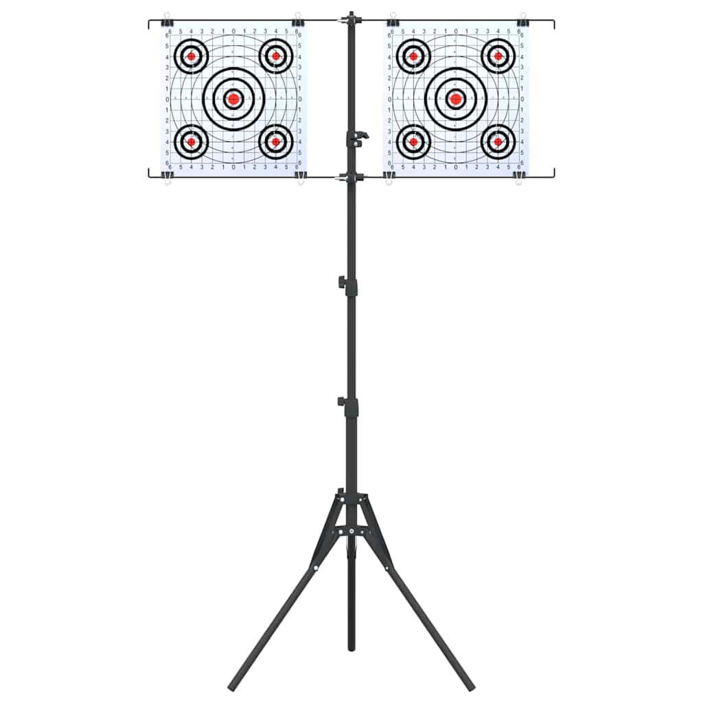 Målstativ Sort og Hvid 82,5 x 51 x 150 cm Metal