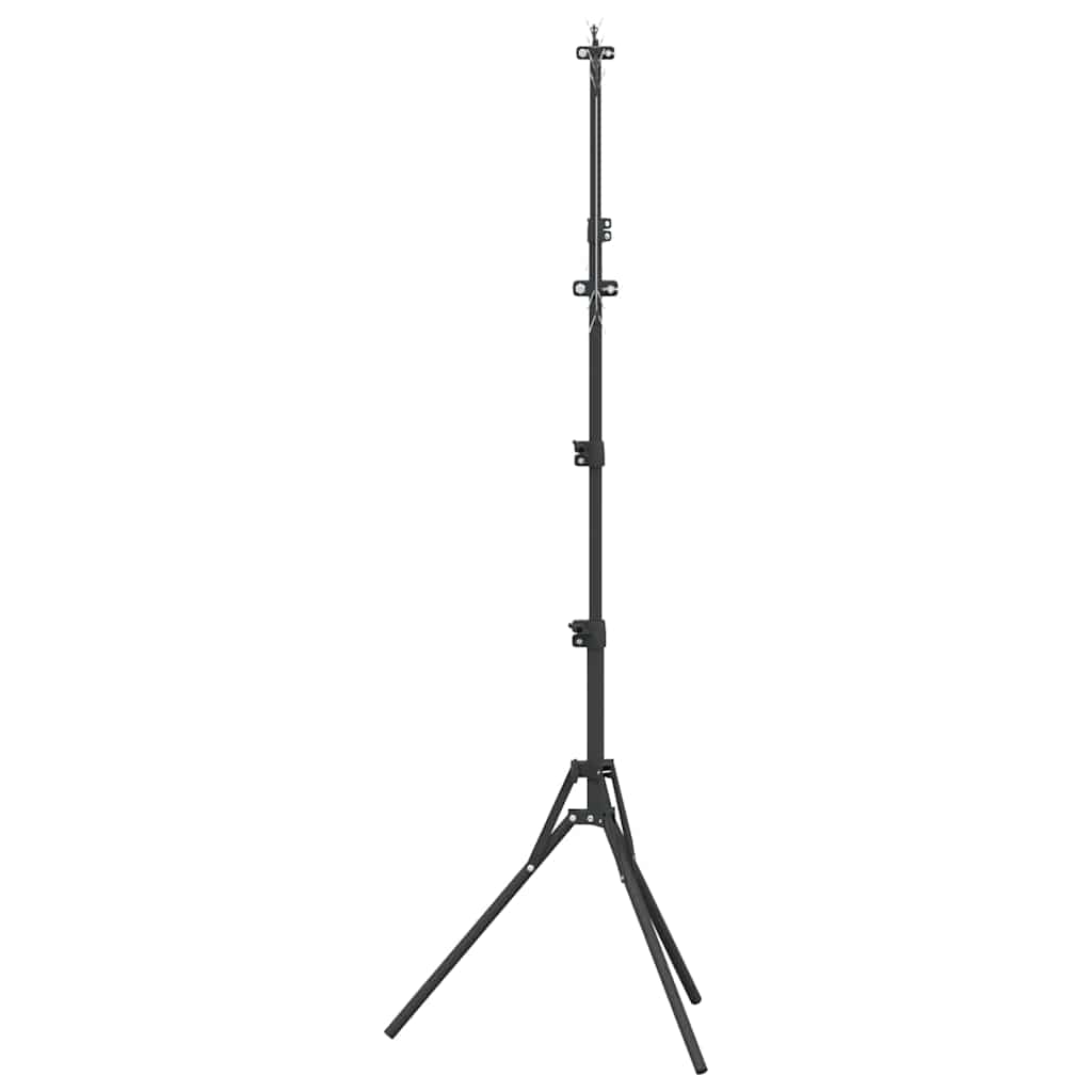 Målstativ Sort og Hvid 82,5 x 51 x 150 cm Metal