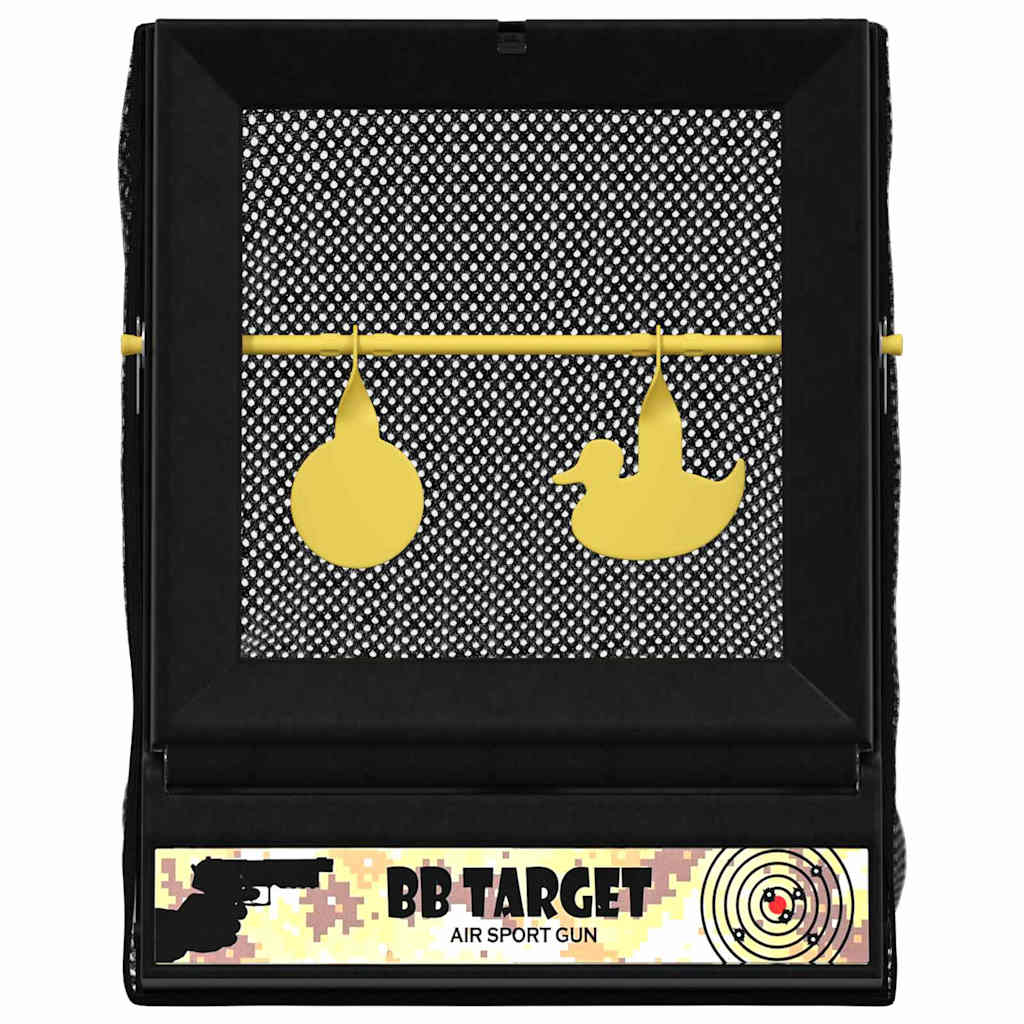 Airsoft Mål Sort 19 x 26 x 25 cm Plastik