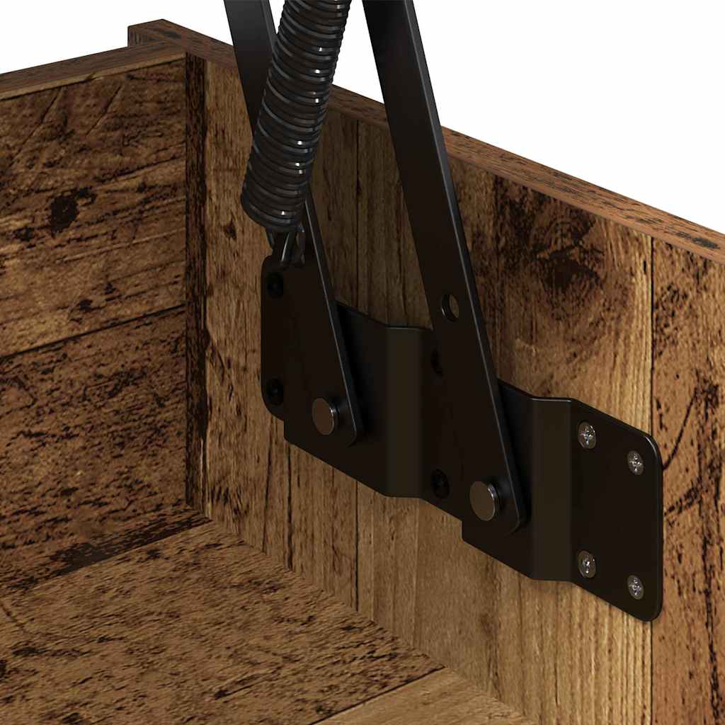 Sofabord Gammelt træ 80 x 50,5 x 41,5 cm Konstrueret træ