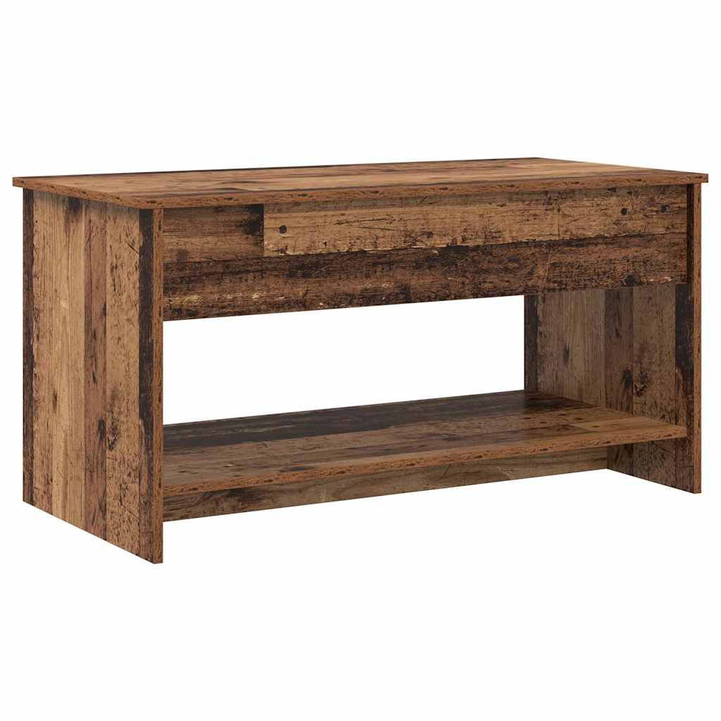 Sofabord Gammelt træ 80 x 50,5 x 41,5 cm Konstrueret træ